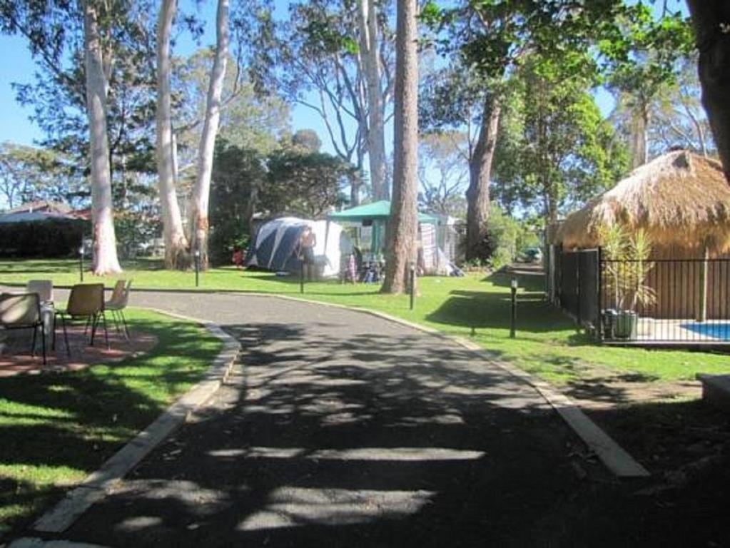Palm Beach Caravan Park Sanctuary Point Exteriör bild