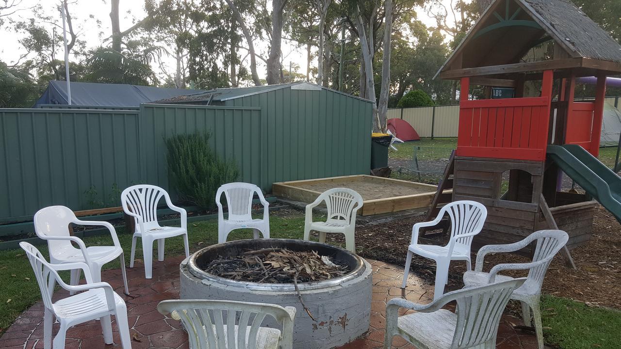 Palm Beach Caravan Park Sanctuary Point Exteriör bild